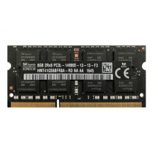 Модуль пам'яті SoDIMM DDR3L 8 ГБ 1600 МГц SK hynix (HMT41GS6AFR8A-PB) (чорний)