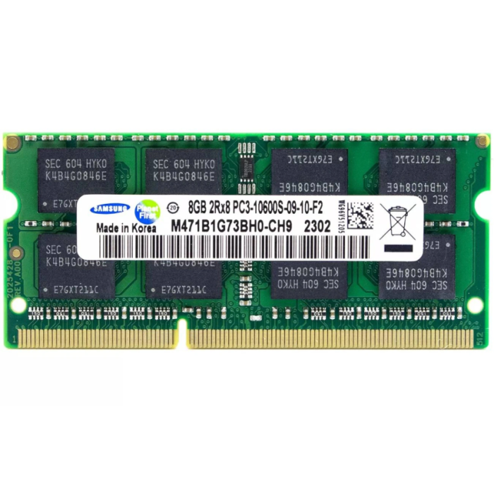 Samsung M471B1G73BH0-CH9 8 ГБ 1333 МГц DDR3 SoDIMM
