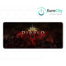 Ігрова поверхня Diablo III (Килимок для мишки 700х300x3мм №4) overlock