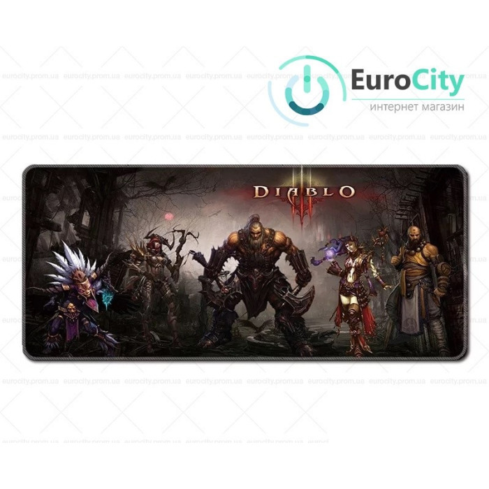 Великий ігровий килимок для миші Diablo III з оверлоком 700x300x3мм №6