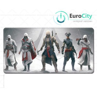 Ігрова поверхня (Килимок для мишки) Assassins Creed (700х300x3 мм) overlock №15