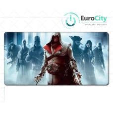 Ігрова поверхня (Килимок для мишки) Assassins Creed (700х300x3 мм) overlock №17