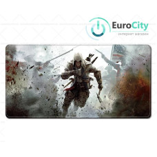 Ігрова поверхня (Килимок для мишки) Assassins Creed (700х300x3 мм) overlock №18