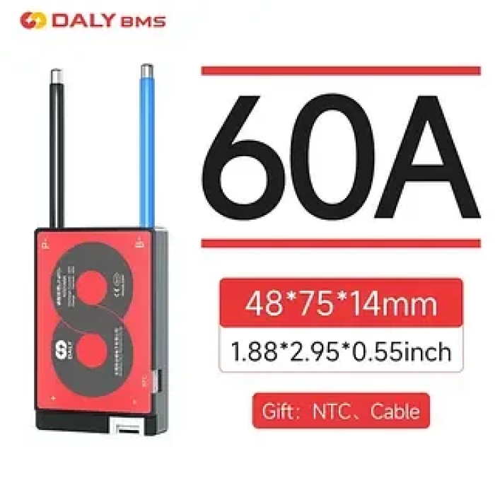 BMS 7S 24В 60A DALY контролер