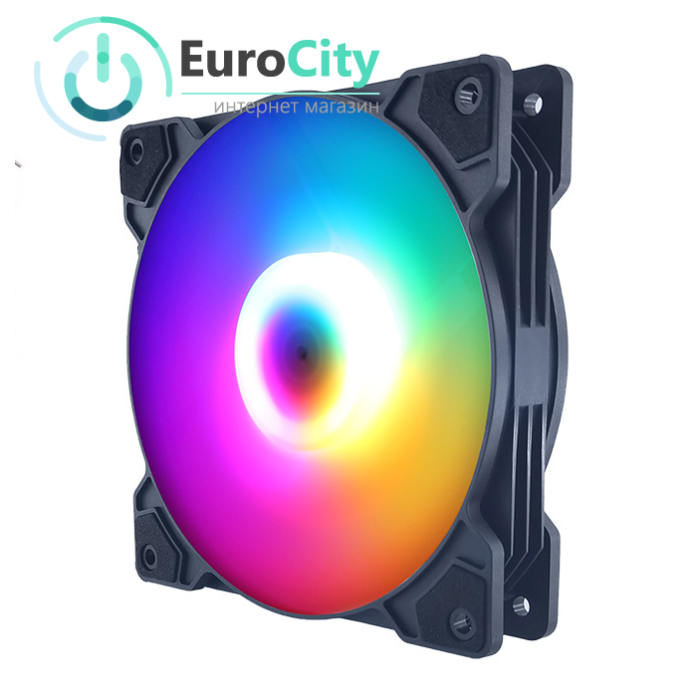 QiuzAim FS-120 Black RGB підсвічування