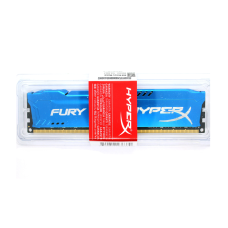 Модуль пам'яті для комп'ютера DDR3 8Gb 1600 MHz Kingston HyperX Fury Blue (ex.HyperX) (HX316C10F/8)